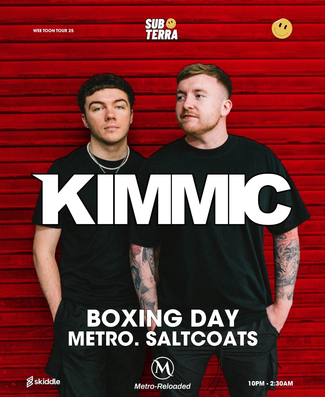 DJS KIMMIC — Boxing Day Blowout at Metro Reloaded