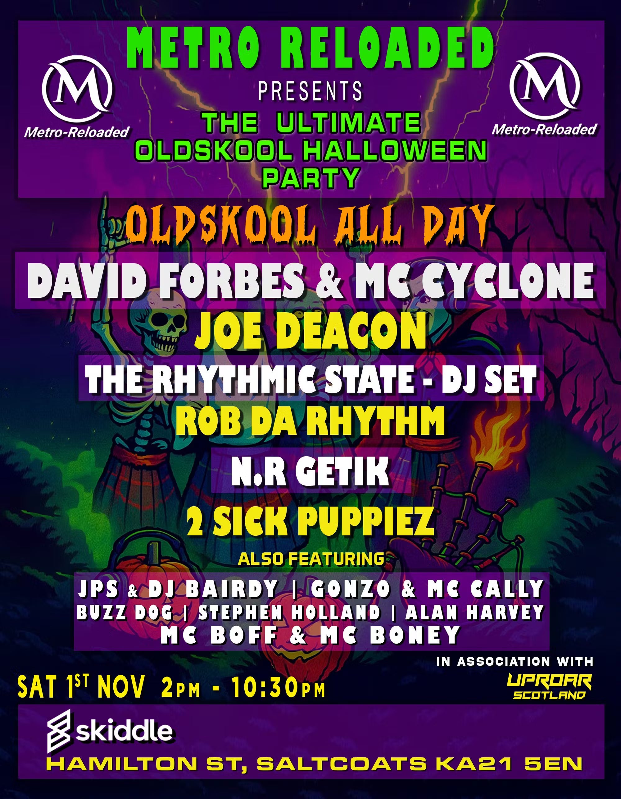 The Ultimate Oldskool Halloween Party