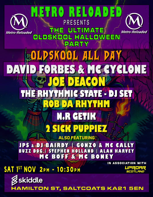 The Ultimate Oldskool Halloween Party