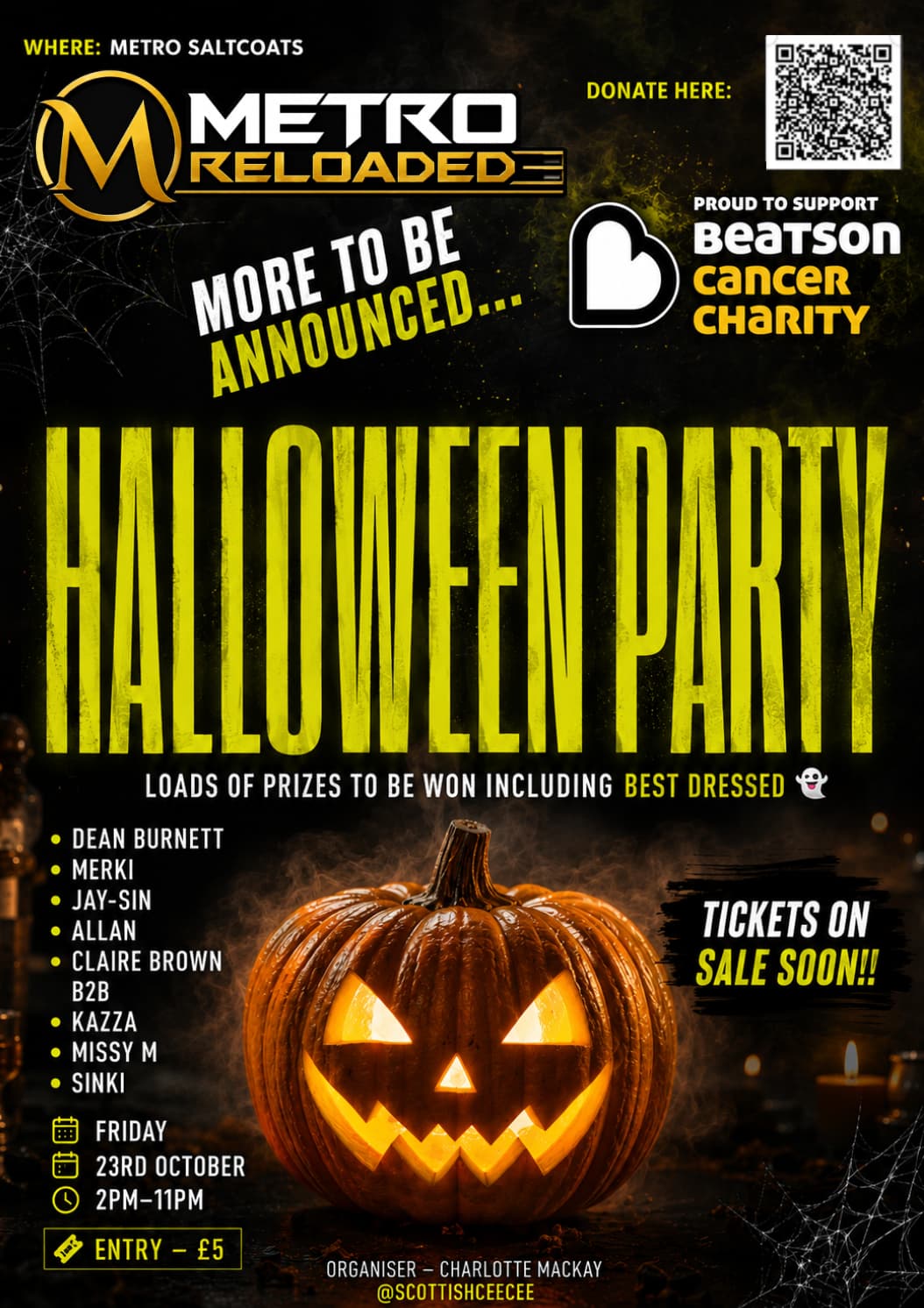 Halloween Charity Day Rave