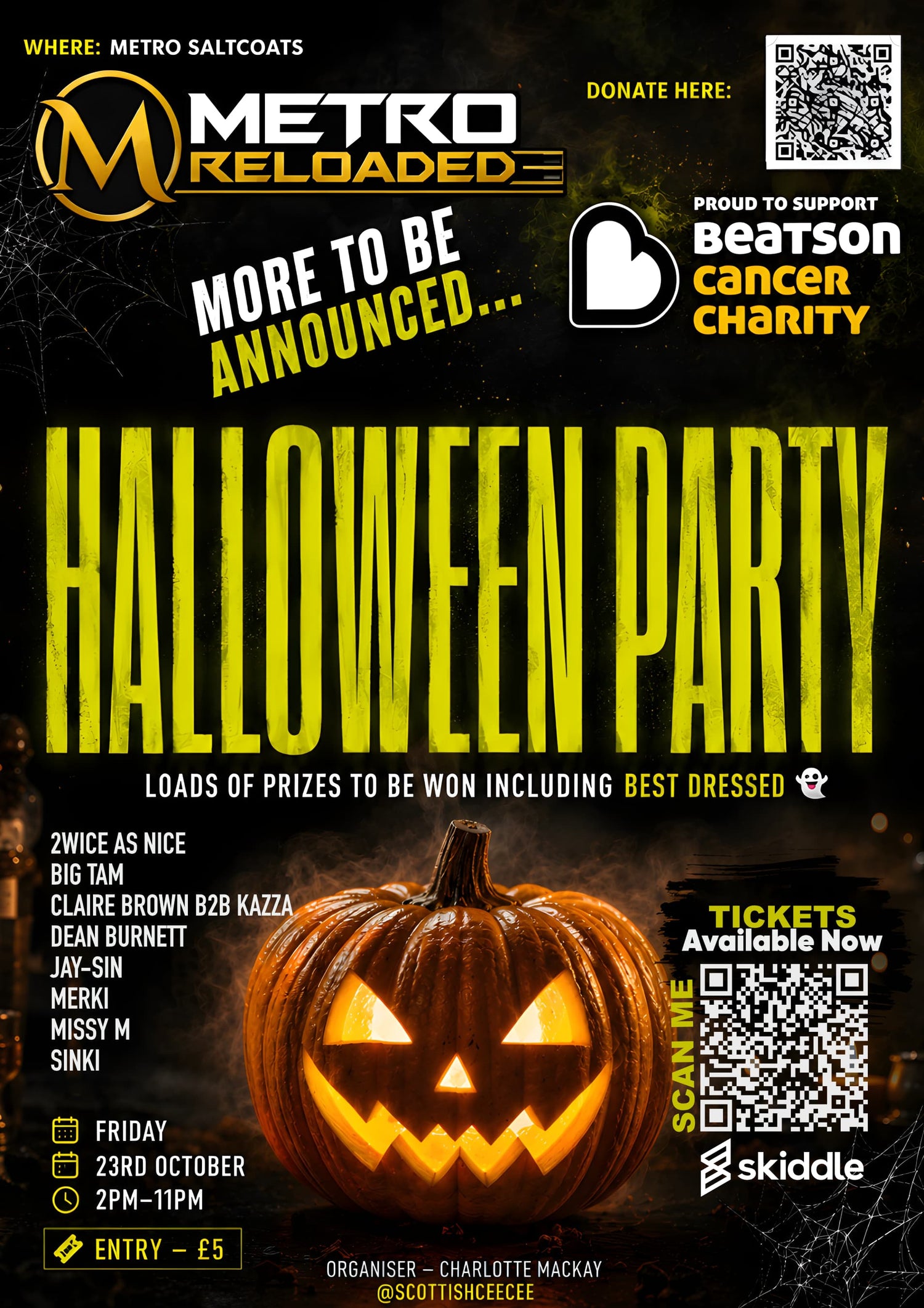 Halloween Charity Day Rave