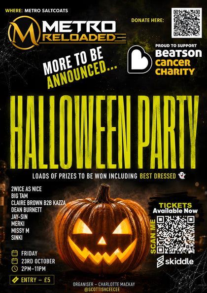 Halloween Charity Day Rave