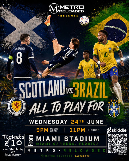 Scotland v Brazil Live On The Big Screen
