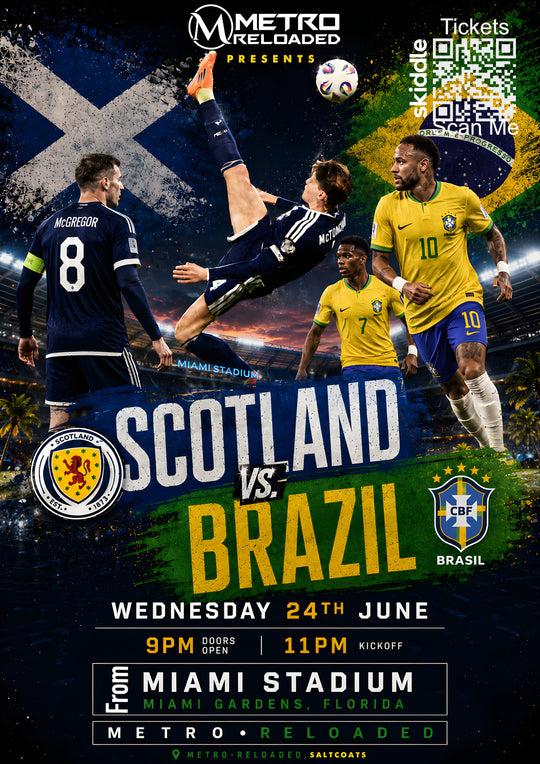 Scotland v Brazil Live On The Big Screen