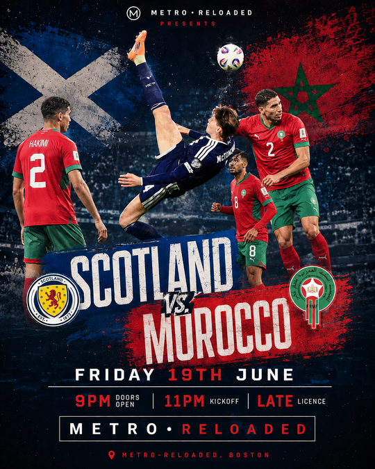 Scotland v Morocco Live On The Big Screen