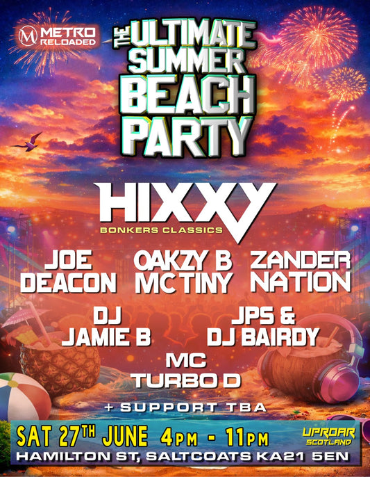 The ULTIMATE SUMMER BEACH PARTY