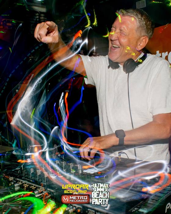 Uproar Scotland Ultimate Beach Party memory photo