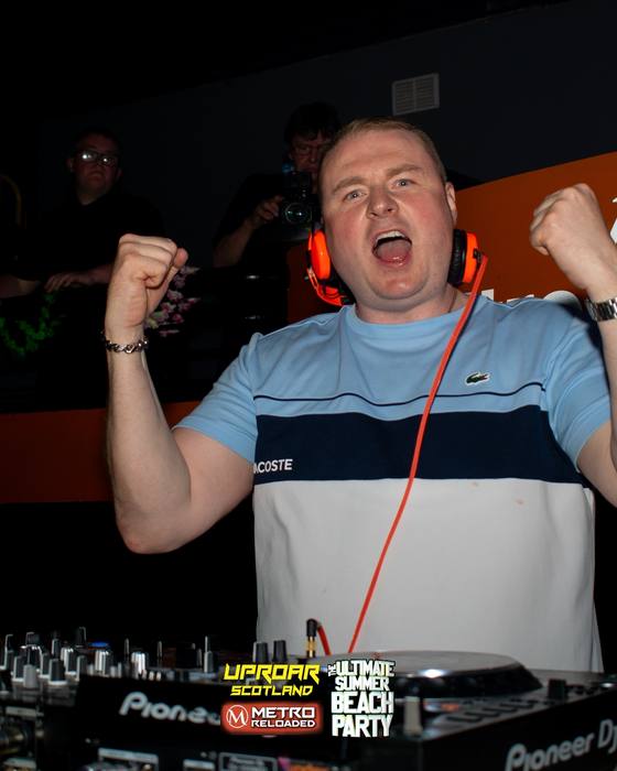 Uproar Scotland Ultimate Beach Party memory photo