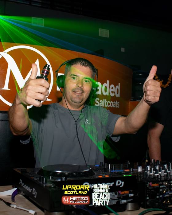 Uproar Scotland Ultimate Beach Party memory photo