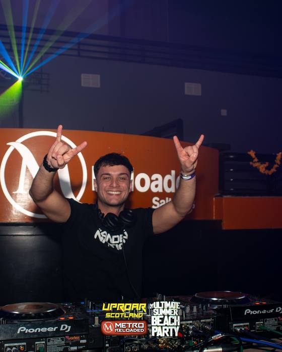 Uproar Scotland Ultimate Beach Party memory photo
