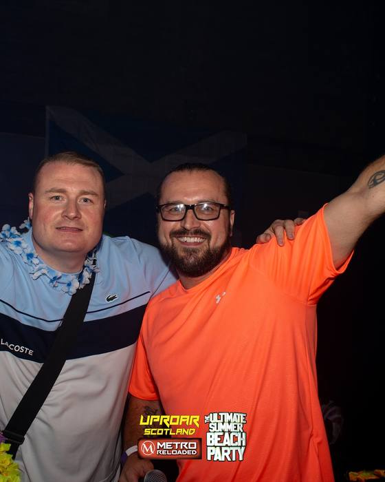 Uproar Scotland Ultimate Beach Party memory photo