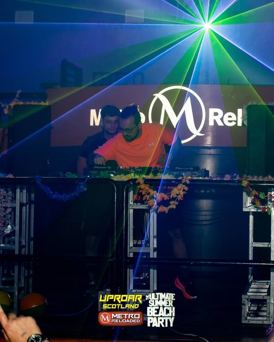 Uproar Scotland Ultimate Beach Party memory photo