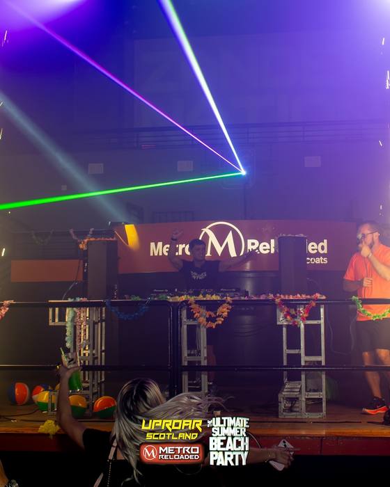 Uproar Scotland Ultimate Beach Party memory photo