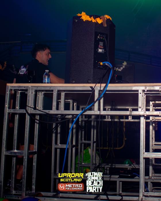 Uproar Scotland Ultimate Beach Party memory photo