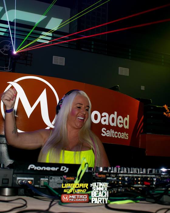 Uproar Scotland Ultimate Beach Party memory photo