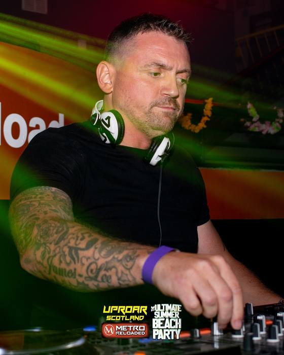Uproar Scotland Ultimate Beach Party memory photo