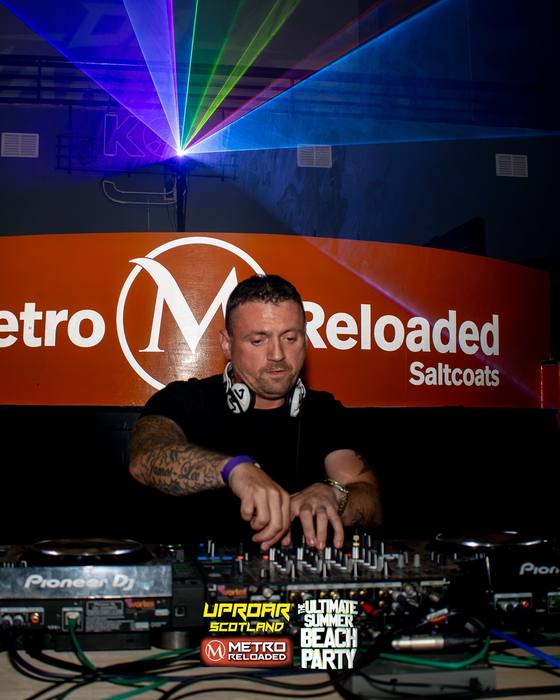 Uproar Scotland Ultimate Beach Party memory photo