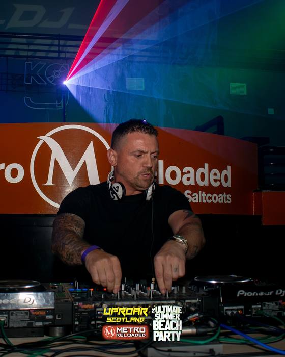 Uproar Scotland Ultimate Beach Party memory photo