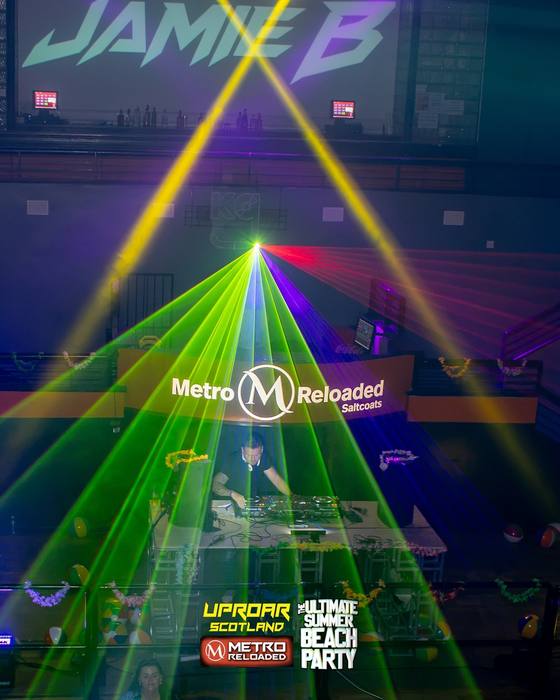 Uproar Scotland Ultimate Beach Party memory photo