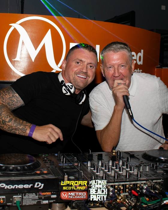 Uproar Scotland Ultimate Beach Party memory photo