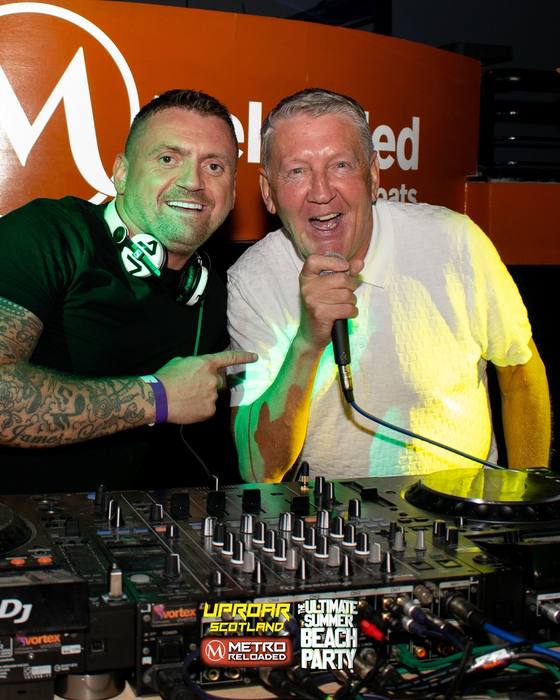 Uproar Scotland Ultimate Beach Party memory photo
