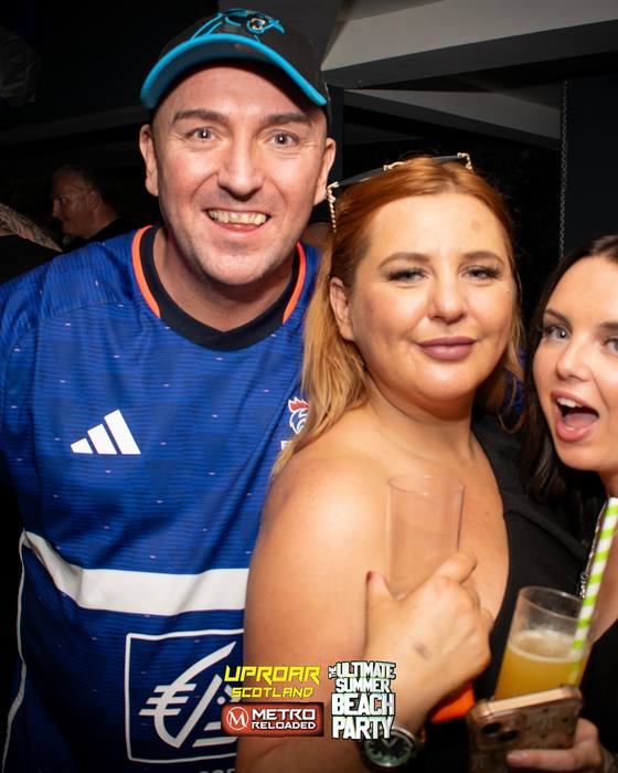 Uproar Scotland Ultimate Beach Party memory photo