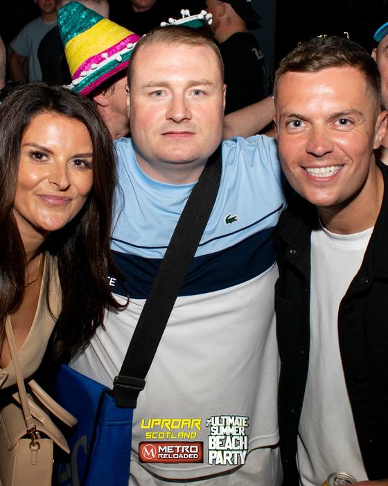 Uproar Scotland Ultimate Beach Party memory photo