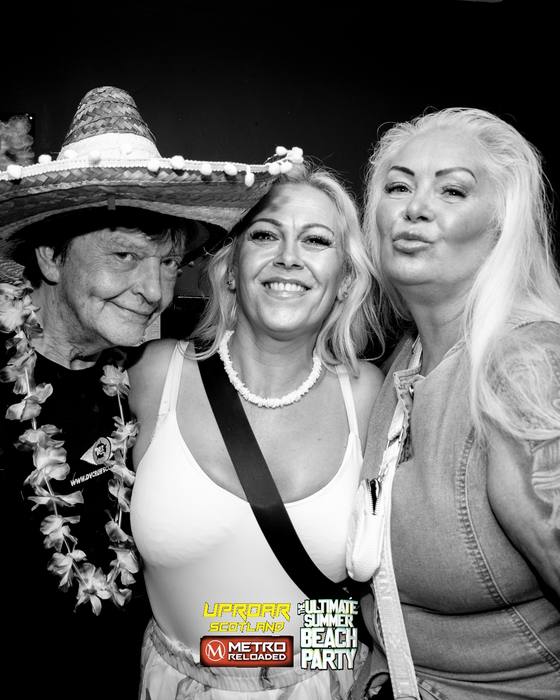 Uproar Scotland Ultimate Beach Party memory photo