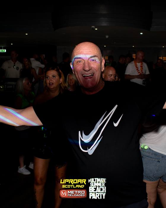 Uproar Scotland Ultimate Beach Party memory photo