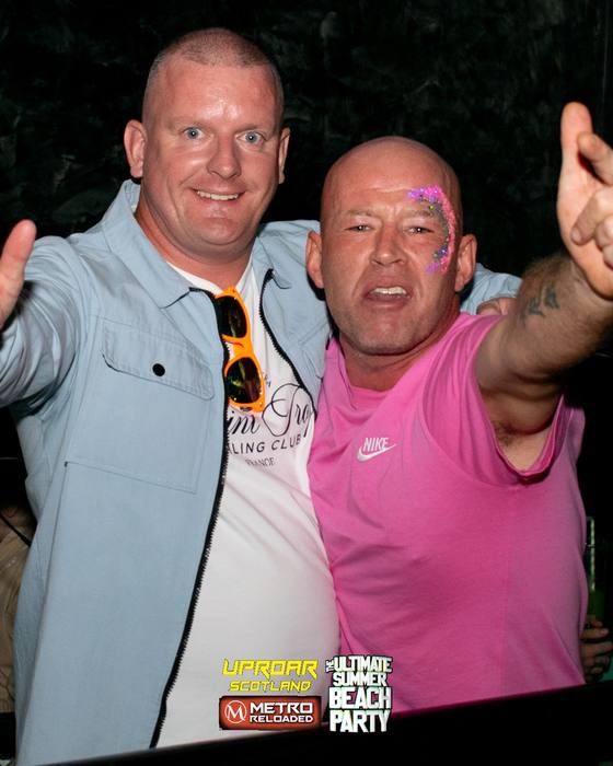 Uproar Scotland Ultimate Beach Party memory photo