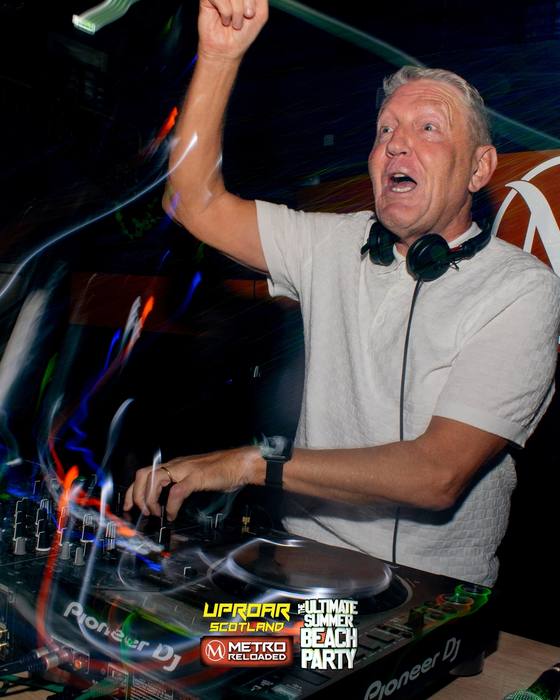 Uproar Scotland Ultimate Beach Party memory photo