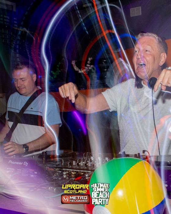 Uproar Scotland Ultimate Beach Party memory photo