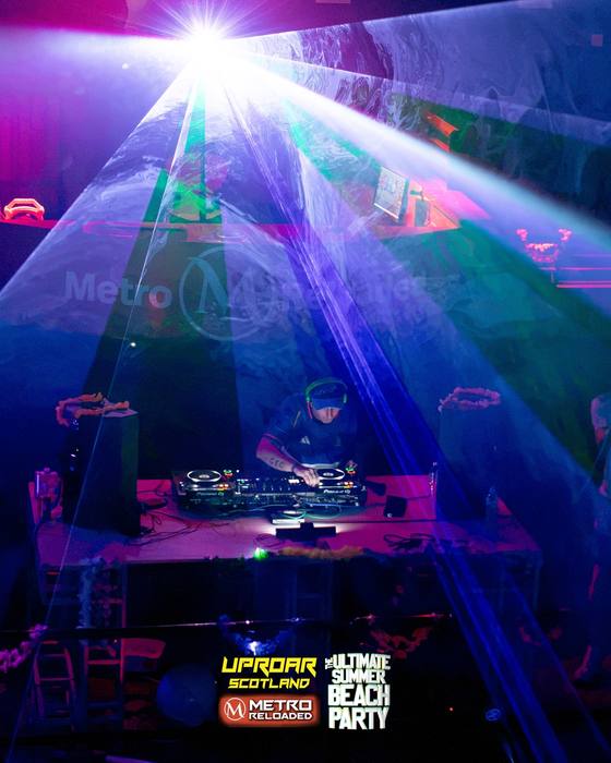 Uproar Scotland Ultimate Beach Party memory photo