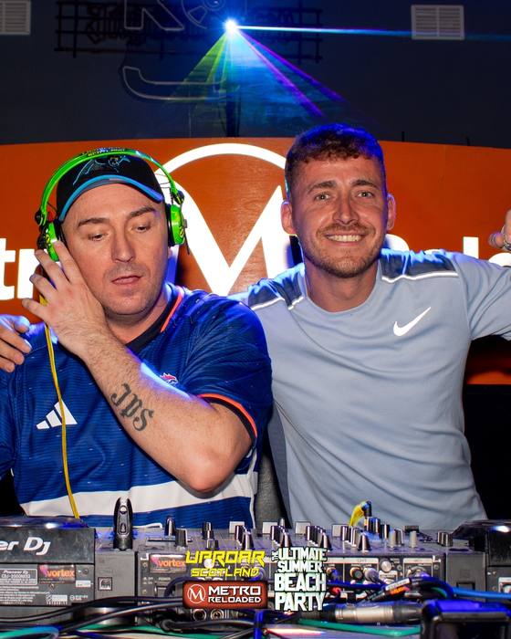Uproar Scotland Ultimate Beach Party memory photo