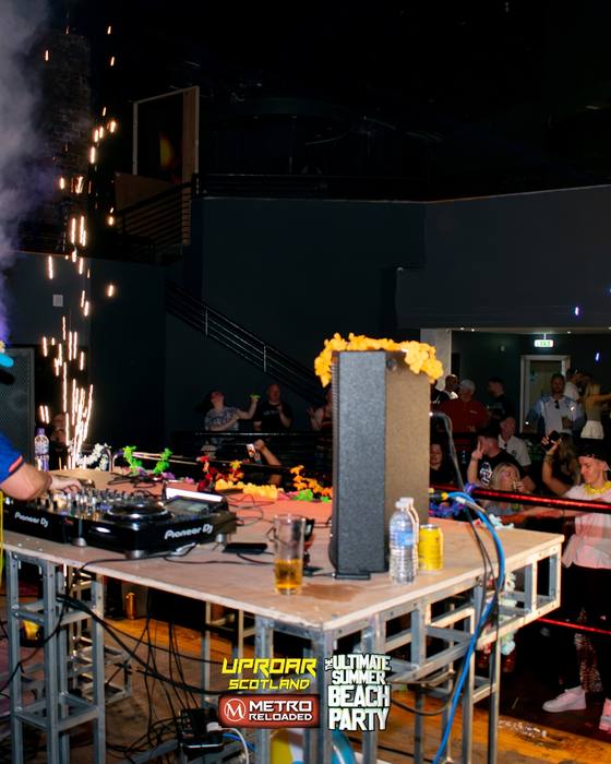 Uproar Scotland Ultimate Beach Party memory photo