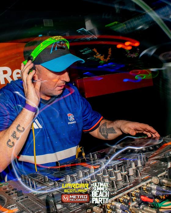 Uproar Scotland Ultimate Beach Party memory photo
