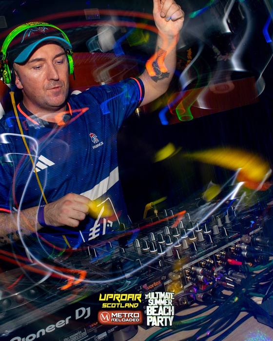 Uproar Scotland Ultimate Beach Party memory photo