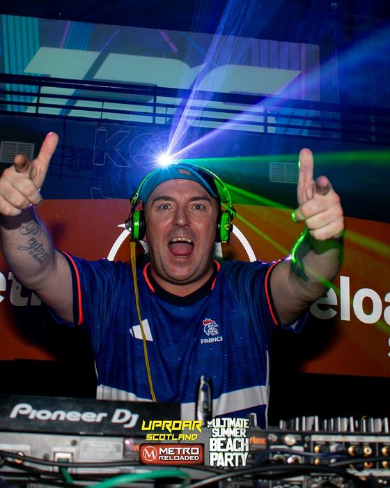 Uproar Scotland Ultimate Beach Party memory photo