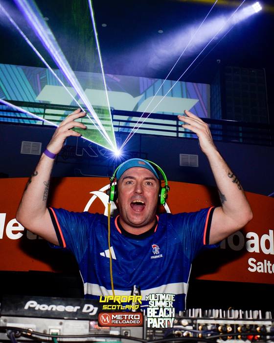 Uproar Scotland Ultimate Beach Party memory photo