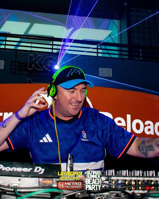 Uproar Scotland Ultimate Beach Party memory photo