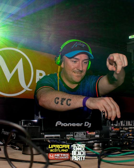 Uproar Scotland Ultimate Beach Party memory photo