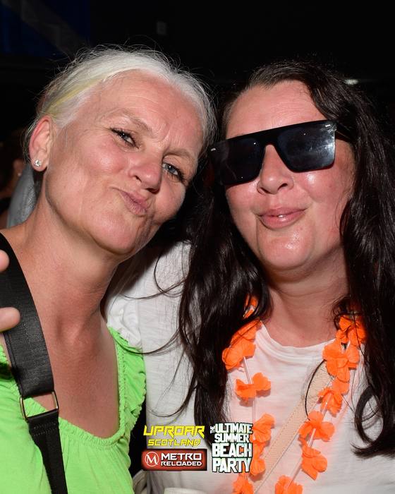 Uproar Scotland Ultimate Beach Party memory photo
