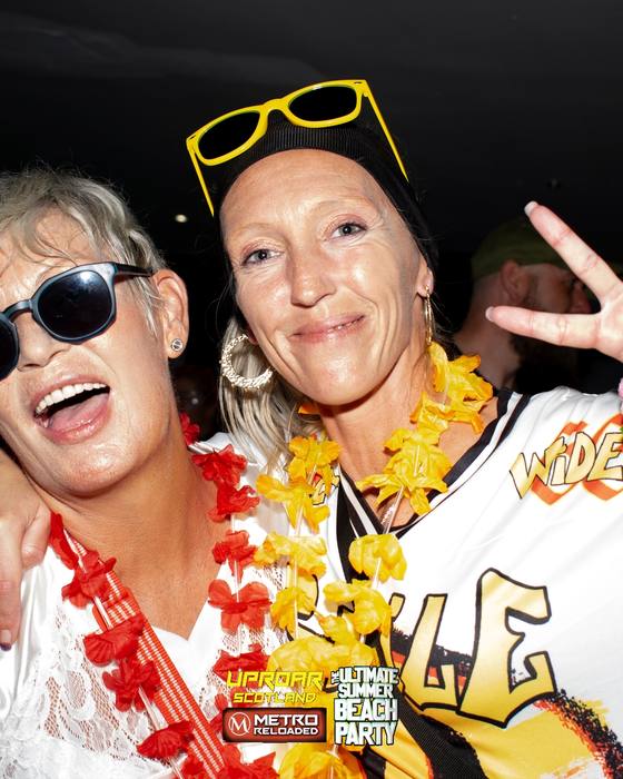 Uproar Scotland Ultimate Beach Party memory photo