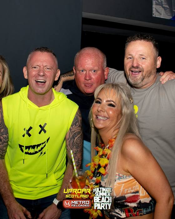 Uproar Scotland Ultimate Beach Party memory photo
