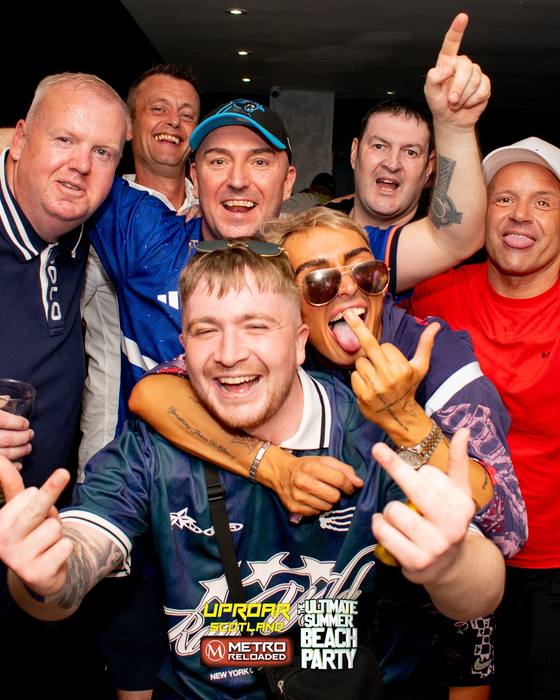 Uproar Scotland Ultimate Beach Party memory photo
