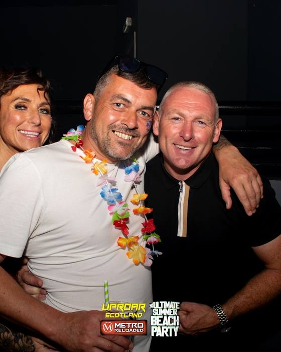 Uproar Scotland Ultimate Beach Party memory photo