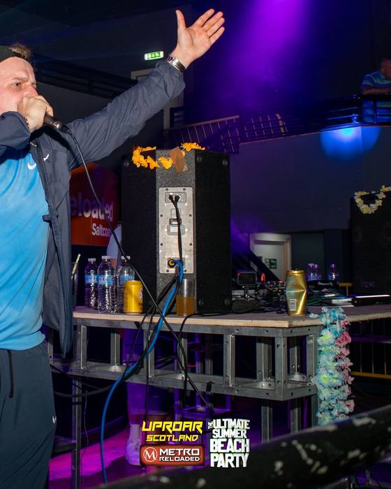 Uproar Scotland Ultimate Beach Party memory photo