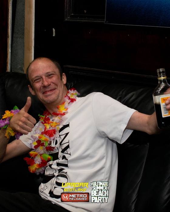 Uproar Scotland Ultimate Beach Party memory photo