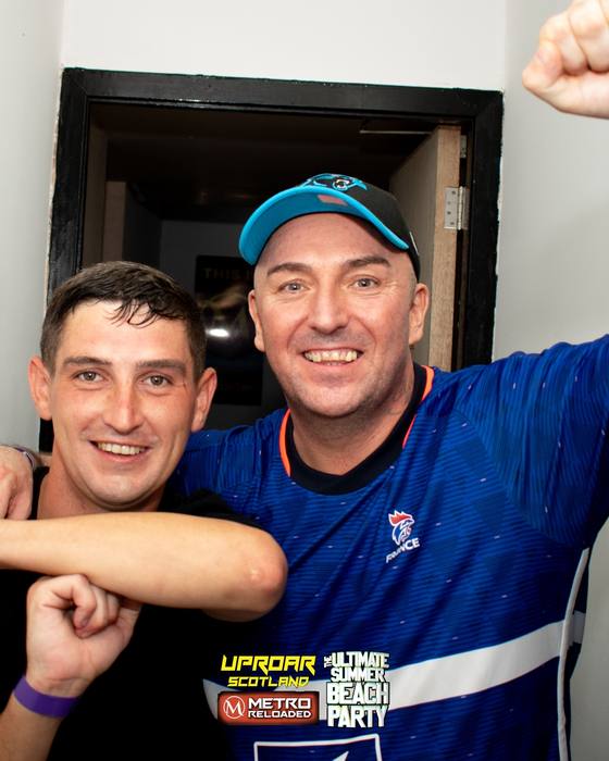 Uproar Scotland Ultimate Beach Party memory photo