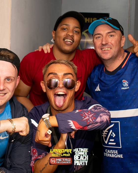 Uproar Scotland Ultimate Beach Party memory photo